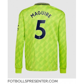 Manchester United Harry Maguire #5 Tredje Matchtröja 2022-23 Långärmad